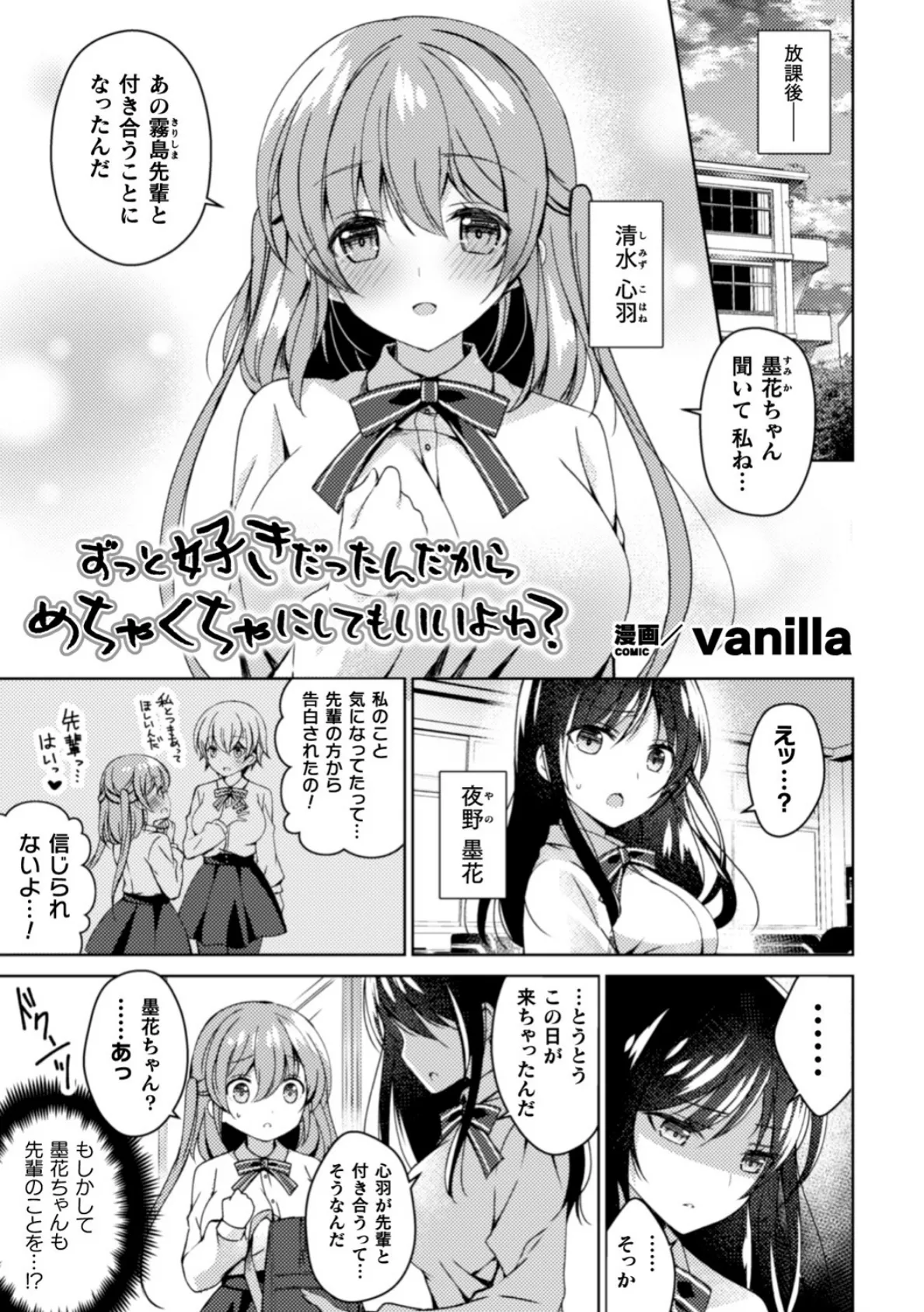 ずっと好きだったんだからめちゃくちゃにしてもいいよね?【単話】