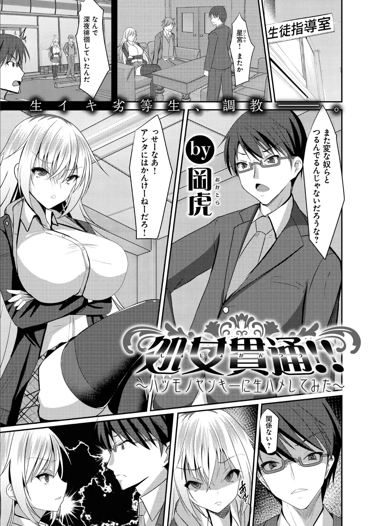 処女貫通!! 〜ハツモノヤンキーに生ハメしてみた〜