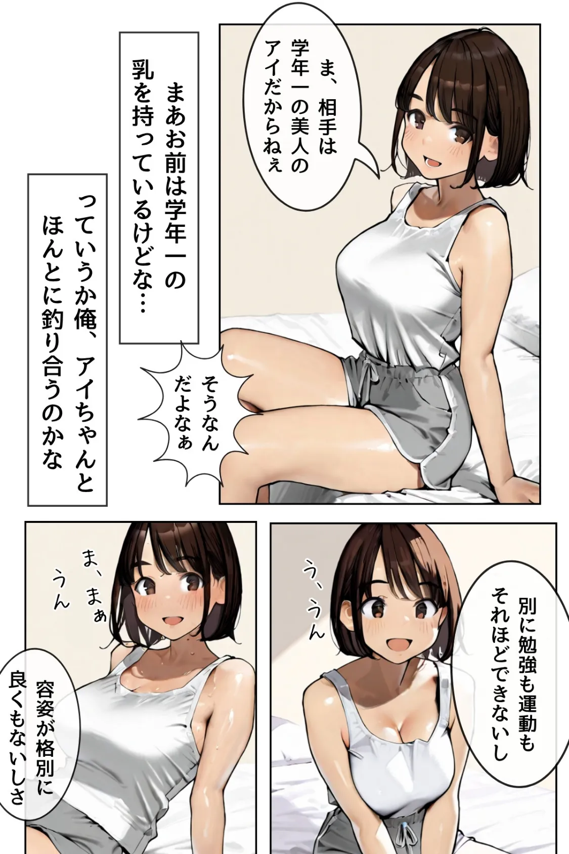 幼馴染しかできないHな特訓 R指定 特訓.01 13ページ